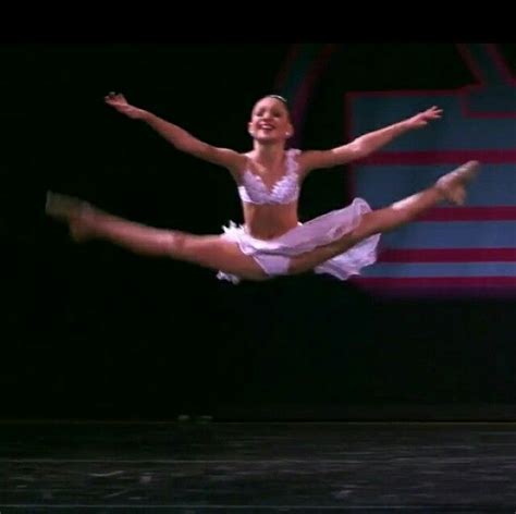 Maddie Zieglers Beautiful Leap Dance Mums Dance Moms Dance Jumps