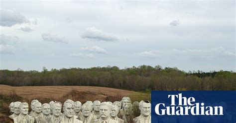 all the presidents busts in pictures us news the guardian