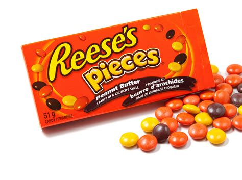 open box  reeses pieces peanut butter candy convenience impulse