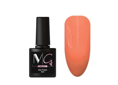 mg nails gel polish nail gel polish peach orange gel polish etsy