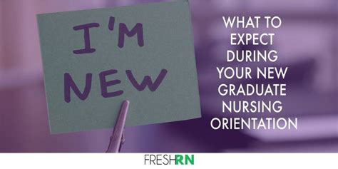 se   expect    graduate nursing orientation