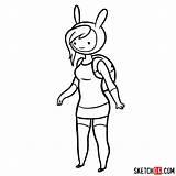 Fionna Draw Finn Female sketch template