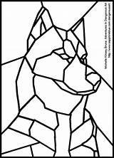 Husky Siberian Cutlines Huskies sketch template