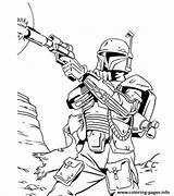 Coloring Bounty Hunter Wars Star Pages Printable Stormtrooper Lego Ewok General Gun Trooper Storm Lee Print Drawing Fett Line Boba sketch template