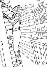 Coloring Pages Spider Man Marvel Spectacular Spiderman Kids Printable Popular sketch template