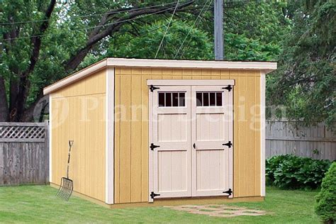 storage shed plans    deluxe modern roof style