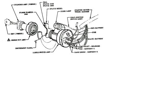 diagram  chevy ignition switch wiring diagram schematic mydiagramonline