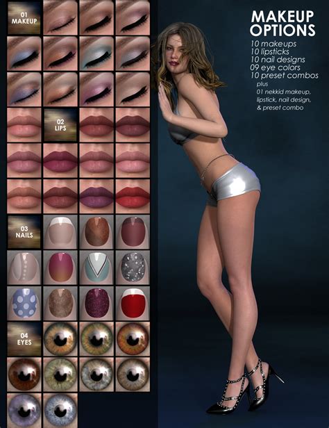 Ly Evie 3d Models And 3d Software By Daz 3d