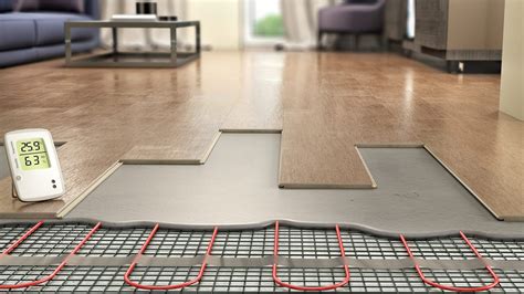 laminate flooring  underfloor electric heating flooring ideas