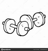 Dumbbell sketch template