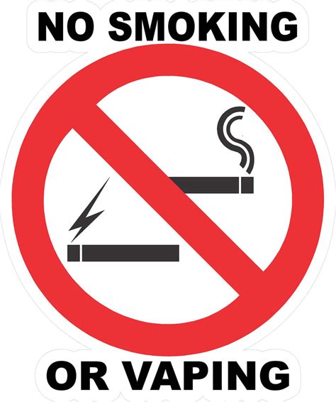 smoking  vaping decal signs  salagraphics
