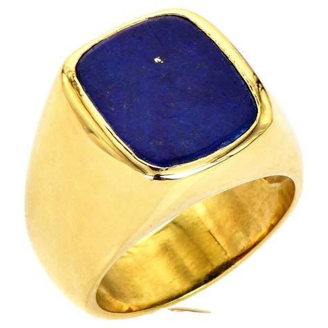 tiffany and co yellow gold men s signet ring at 1stdibs