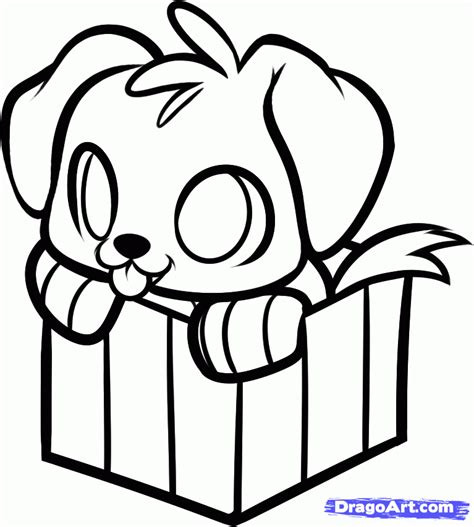 christmas puppy coloring pages wallpapers sketch coloring page