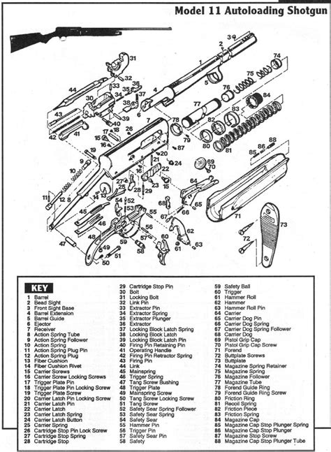 remington model  sportsman parts