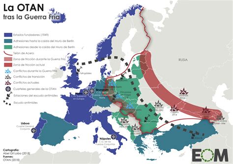 La Geopolítica De La Otan En Europa Mapas De El Orden