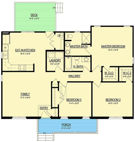 exclusive  bed ranch home plan   master bath layouts crw architectural designs
