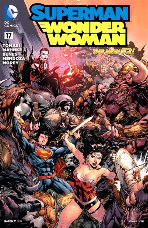 Superman Wonder Woman 17 Amazon Archives