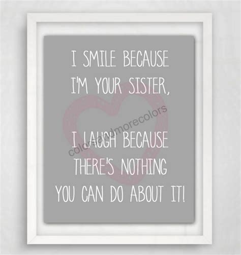 framed wall art quotes sisters quotesgram