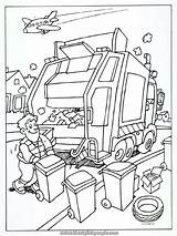 Truck Garbage Coloring Rubbish Thema Crafts Kleurplaten Kids Kleurplaat Afval Elegant Collectors Pages Nl Web Bord Kiezen Omaľovánky Favor Uložené sketch template