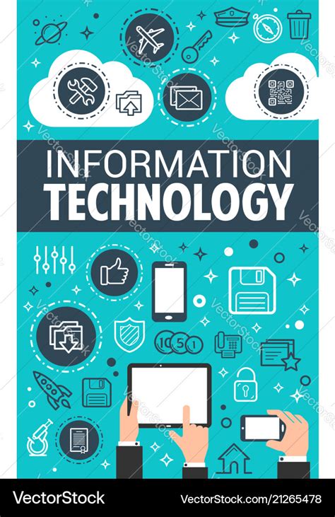 information technology poster design