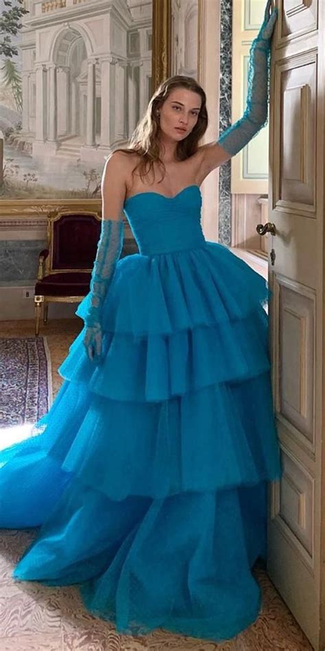 blue  blue wedding gowns   happy wedding event dresses gowns ball dresses