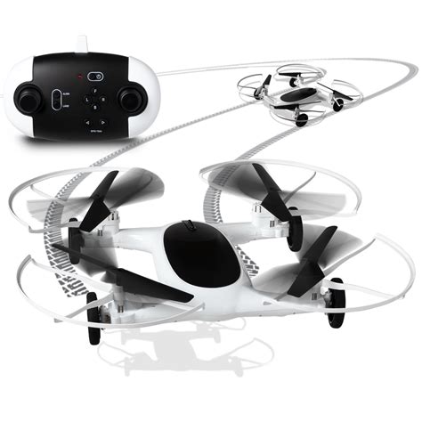 sharper image rechargeable dual function fly drive drone rc ft long range control