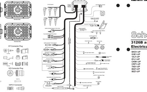 caterpillar  pin connector diagram