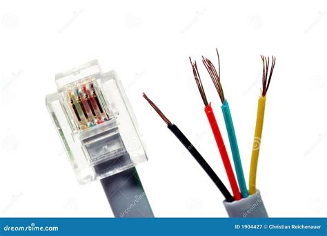 modem telephone cable stock image image  world wide