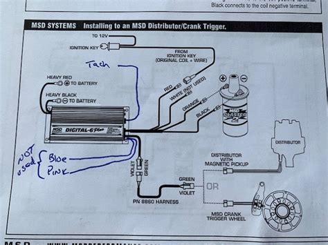 msd blaster  coil wiring diagram circuit diagram