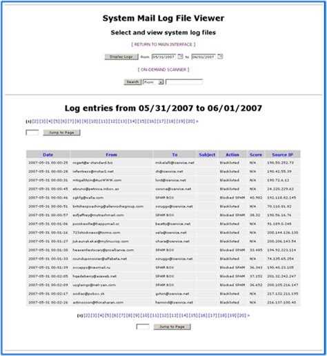 system mail log viewer ibspointcom  degrees internet business