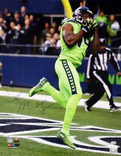 Dk D K Metcalf Autographed Signed 16x20 Photo Seattle Seahawks Mcs