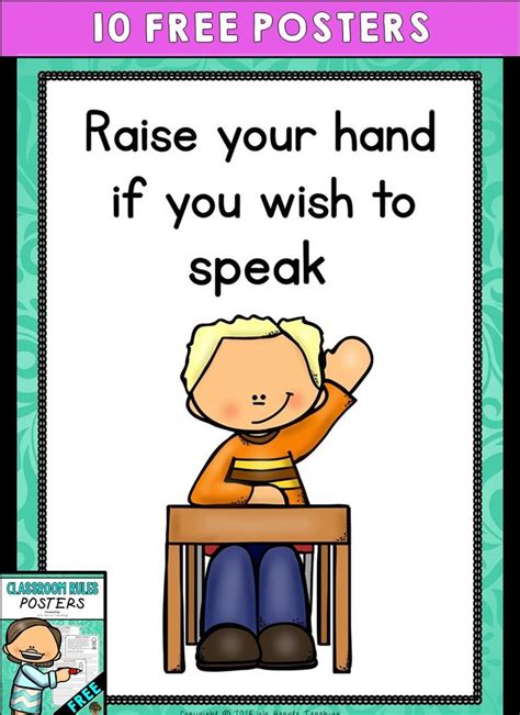 classroom rules posters  preschool classroom rules classroom