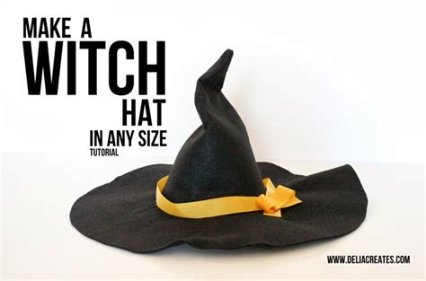 witch hat   size tutorial