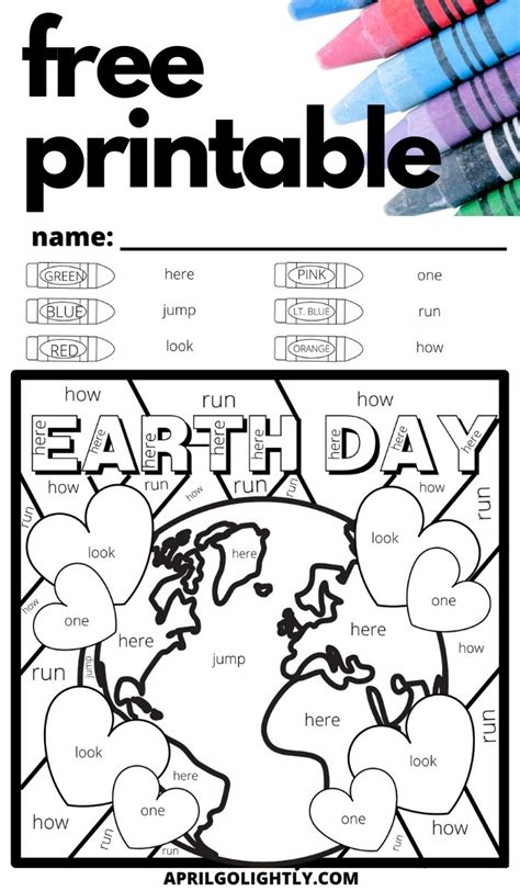 earth day coloring sheets  printable