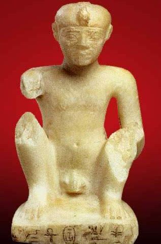 egypt picture statuette  pepi ii