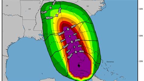 hurricane irmas path maps show future track  tennessee