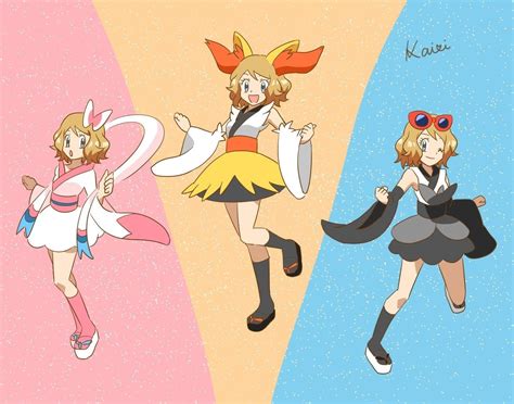 pokemon xy xyz anime serena kalos queen ️『serena』 ️ pokemon ash serena pokemon pictures