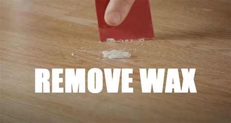remove candle wax  laminate floor awesome   remove