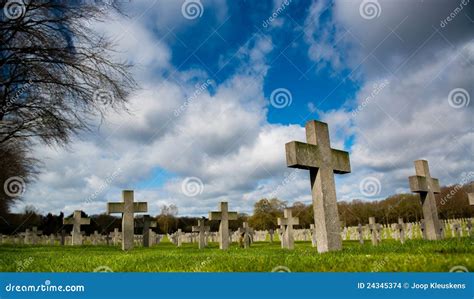 war cemetery stock photo image  color military bright