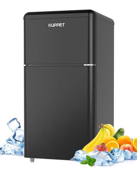 kuppet compact refrigerator retro mini fridge  freezer  bedroom drom apartment garage