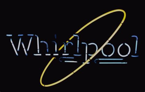 whirlpool appliance neon lighted sign