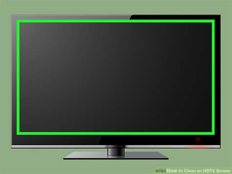 clean  hdtv screen  steps  pictures wikihow tech