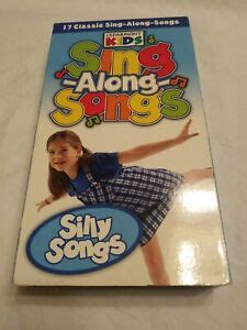 vhs cedarmont kids sing  songs silly songs vhs   ebay