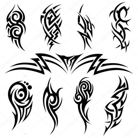 tribal tattoo stock vector image  cjhnby