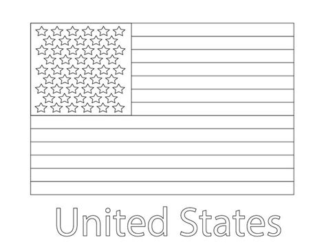 coloring page united states flag coloring pages united states flag