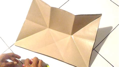 cara melipat kertas bungkus nasi lebih praktis cepat dan mudah youtube
