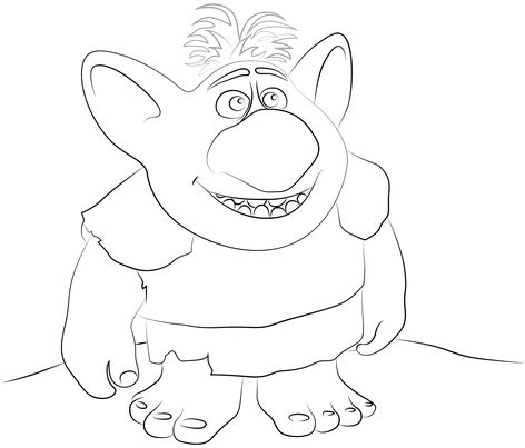 frozen trolls coloring page trolls party poppy coloring page zoo