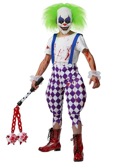 nightmare clown costume  kids