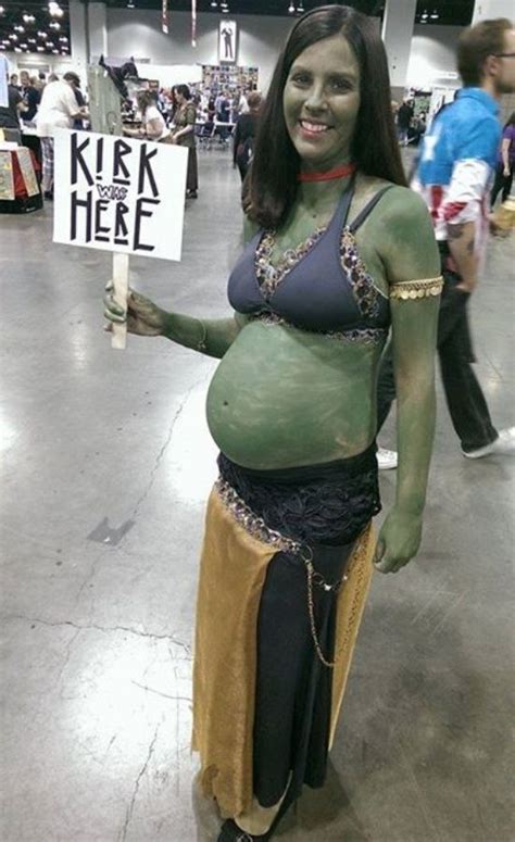 captain kirk was here sex with green skinned space babe pregnant trekkies