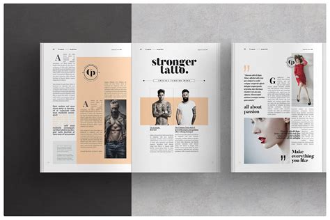 magazine magazine layout indesign magazine templates magazine layout design